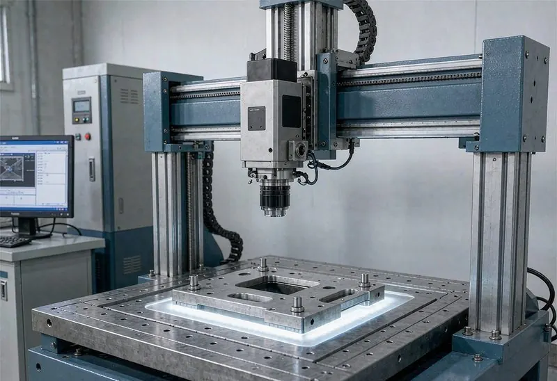 视觉坐标定位机